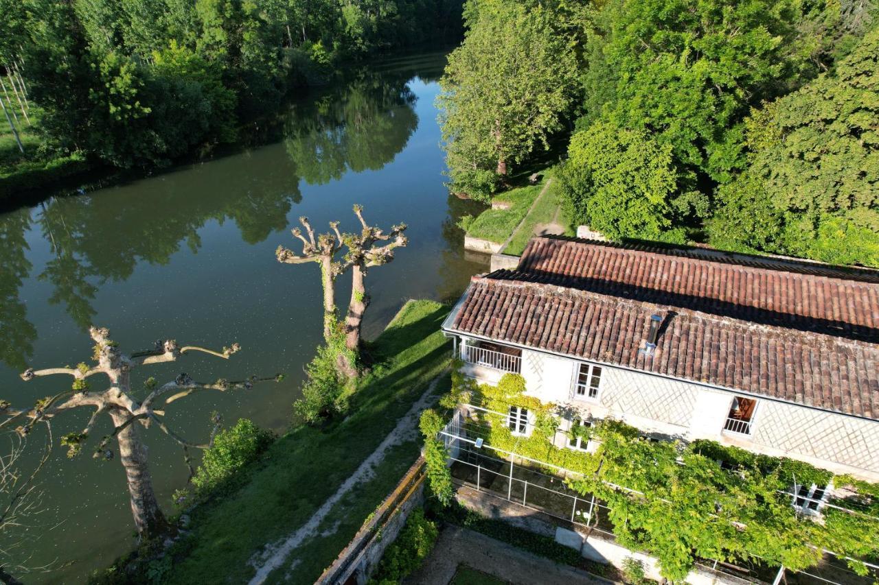 Le Gue Renard-Un Balcon Sur La Charente Βίλα Jarnac Εξωτερικό φωτογραφία