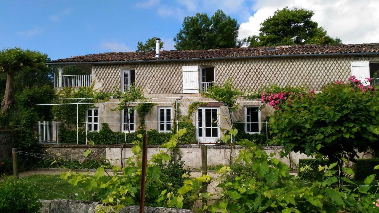 Le Gue Renard-Un Balcon Sur La Charente Βίλα Jarnac Εξωτερικό φωτογραφία